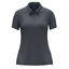 Polo Uni Damen anthrazit