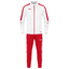 Trainingsanzug Polyester Power weissrot