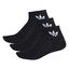 MID-CUT CREW SOCKEN, 3 PAAR black
