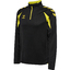 hmlCORE 2.0 HALF ZIP blackblazingyellow