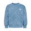 hmlMINI LOOSE PAISLEY AOP SWEATSHIR fadeddenim