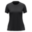 T-Shirt Uni Damen schwarz