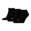 Sneaker Plain 3P Socken black