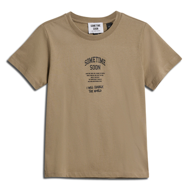 Stmdimas T-Shirt S/S Lifestyleshirt braun hummel 218066-8075-116