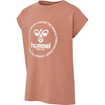 S/S hummel T-Shirt Lifestyleshirt Hmljumpy braun 219325-6113-110