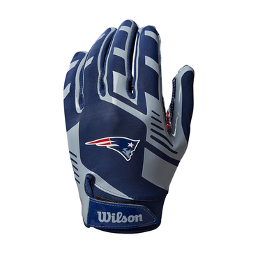 Yth Nfl Stretch Gloves blau Wilson Fit Handschuhe Ne WTF9327NE+-YOUTH