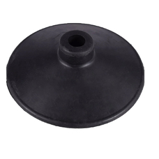 Tellerfuss für Stangen mit d25mm