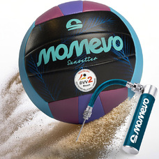 Sunsetter Beachvolleyball, DVV2 zertifiziert mit Ballpumpe
